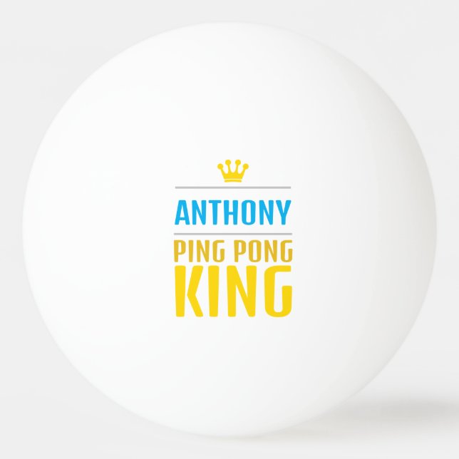 Balle De Ping Pong Anthony (Devant)