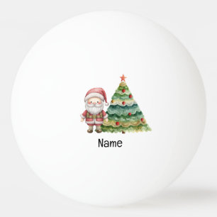 Balle De Ping Pong Arbre de Noël et Père Noël pour Joueur