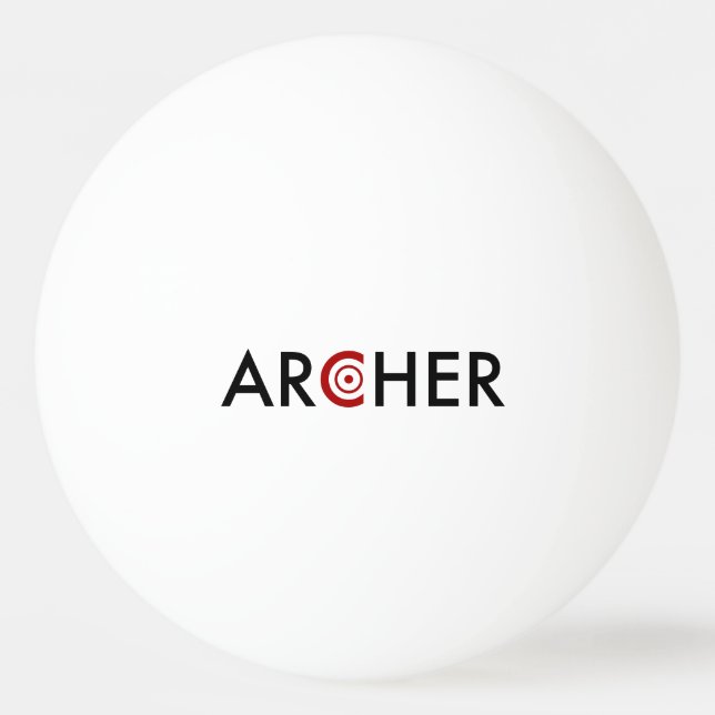 Balle De Ping Pong Archer (Devant)