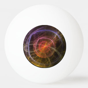 Balle De Ping Pong Art abstrait nouveau monde