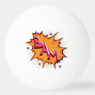 Balle De Ping Pong Art de bruit bam comique !