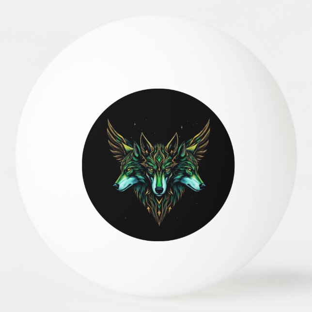Balle De Ping Pong Astral Wolves (Devant)