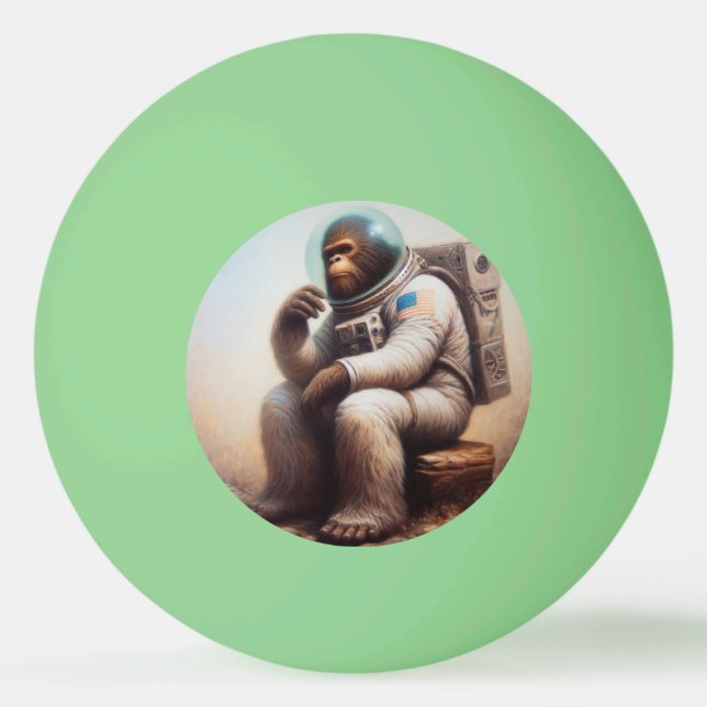 Balle De Ping Pong Astronaute de Bigfoot (Devant)