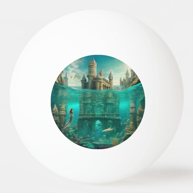 Balle De Ping Pong Atlantis (Devant)