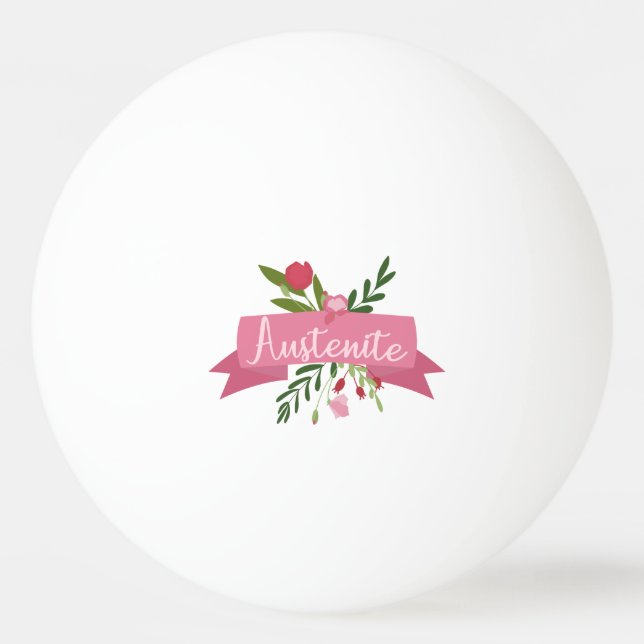 Balle De Ping Pong Austenite II (Devant)