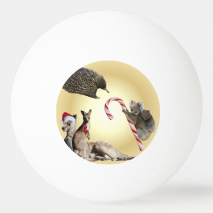 Balle De Ping Pong Australie Animaux Noël
