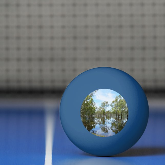 Balle De Ping Pong Australie The River Murray, (Filet)