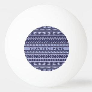 Balle De Ping Pong Aztec Motif table de ping-pong personnalisée