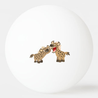 Balle De Ping Pong Bal De Ping-Pong Hyenas Cartoon À Tee Gros