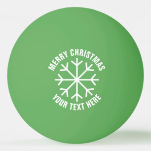 Balle De Ping Pong Balles de ping-pong de Noël personnalisées pour te