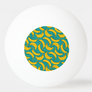 Balle De Ping Pong Banane jaune : Noir Vintage