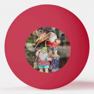 Balle De Ping Pong Banc de plage Père Noël