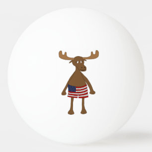 Balle De Ping Pong Bannière étoilée, hein ?