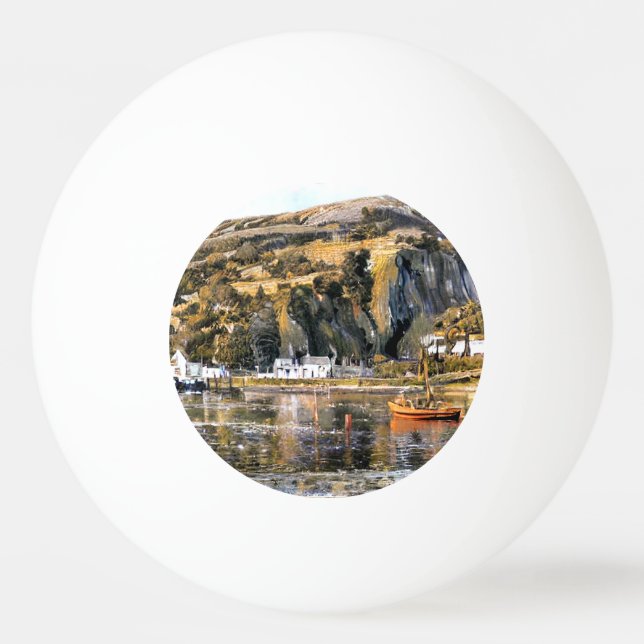 BALLE DE PING PONG BARMOUTH WALES (Devant)