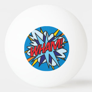 Balle De Ping Pong BD Fun WHAM Bande dessinée Cool Moderne