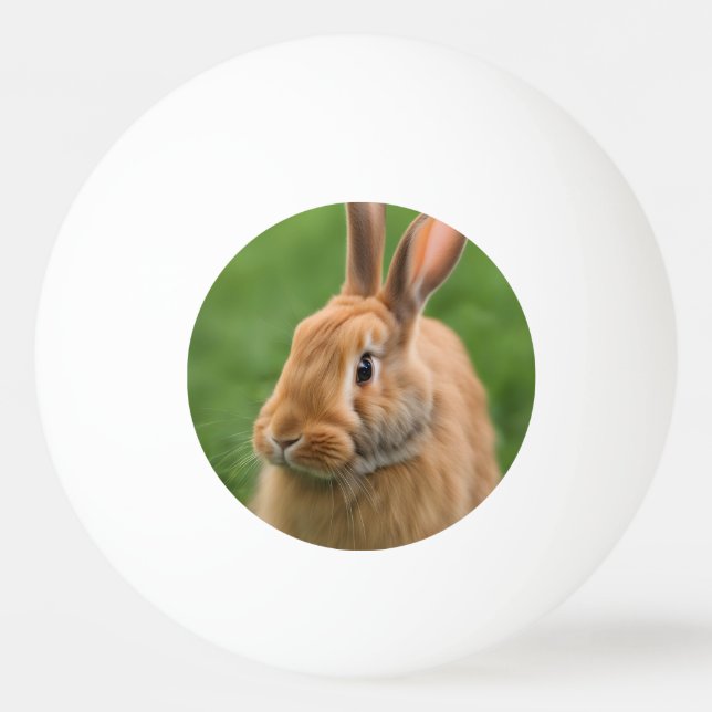Balle De Ping Pong Beau lapin (Devant)
