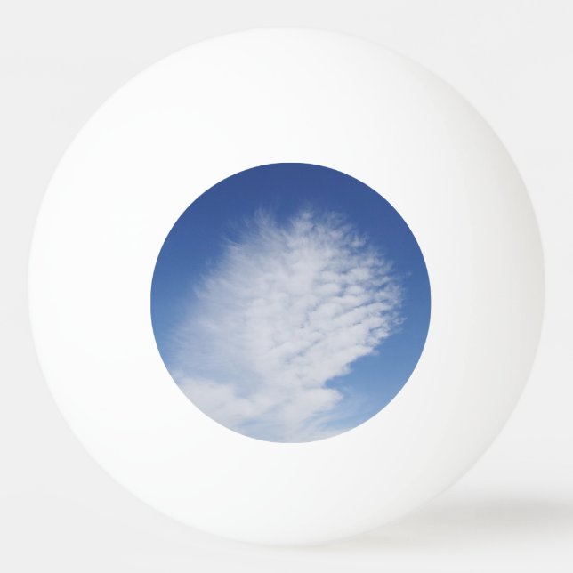 Balle De Ping Pong Beau nuage (Devant)