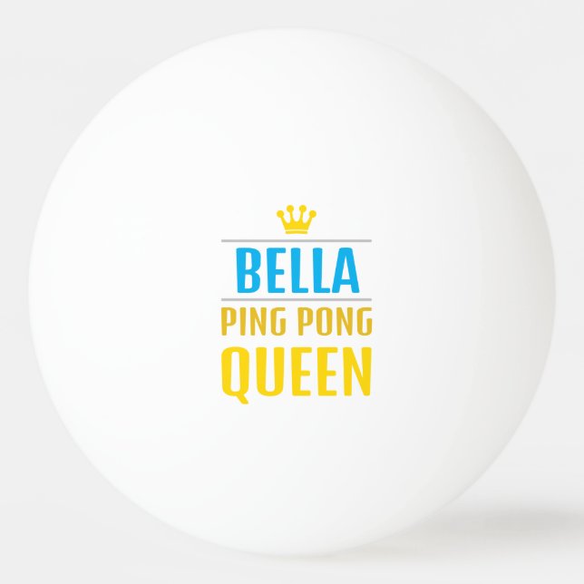 Balle De Ping Pong Bella (Devant)