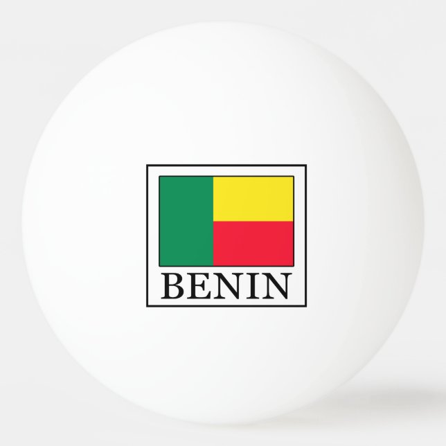 Balle De Ping Pong Bénin (Devant)
