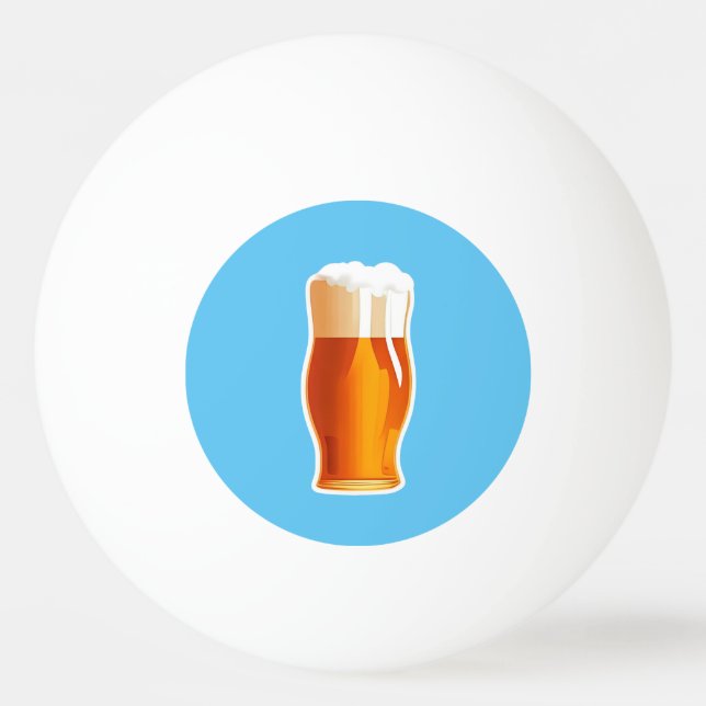Balle De Ping Pong Bière (Devant)