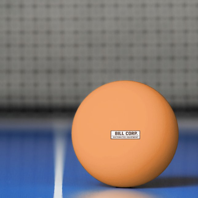 Balle De Ping Pong Bill Corp. Équipement Distribué Premium  (Filet)