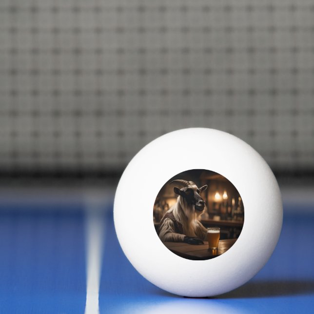 Balle De Ping Pong Billy the Kid : Une chèvre entre dans un bar, (Filet)