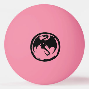 Balle De Ping Pong Black Dragon orange brillant 1 étoile ping pong b