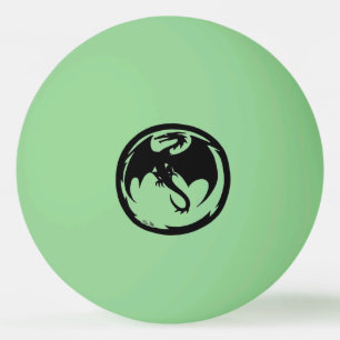 Balle De Ping Pong Black Dragon vert brillant 1 étoile ping pong ball