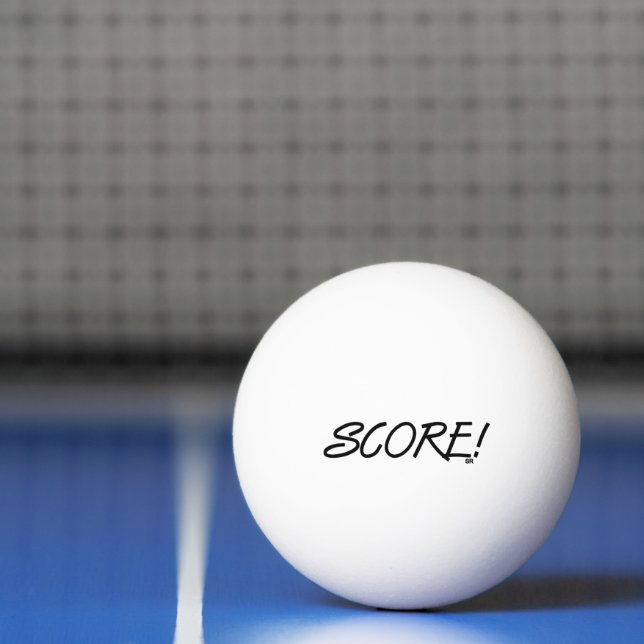 Balle de ping pong blanche 3 étoiles (Filet)