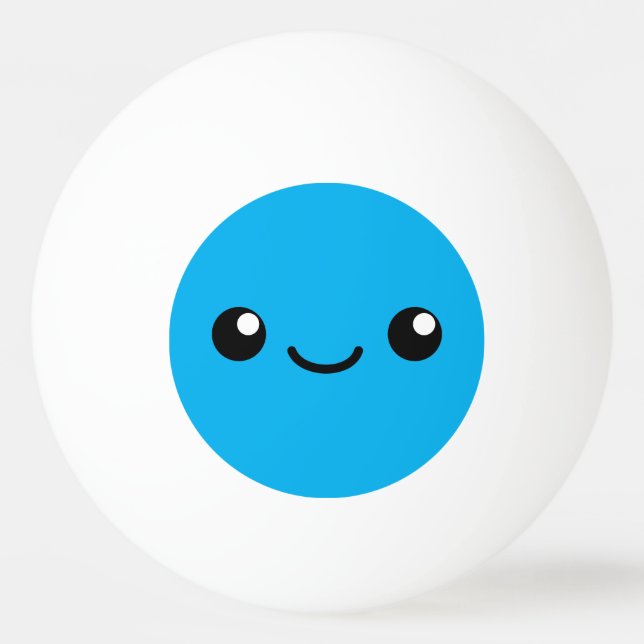 Balle De Ping Pong Blue Cutie (Devant)