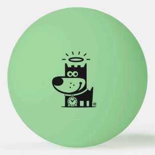 Balle De Ping Pong BONNE boule de ping-pong de CHIOT. Lueur dans