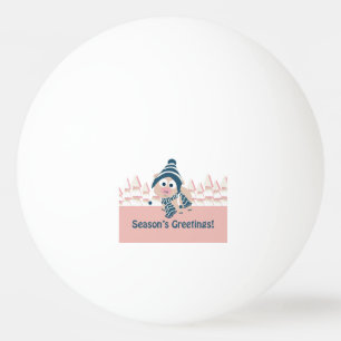 Balle De Ping Pong Bonnes Fêtes porc
