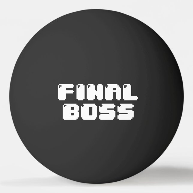 BALLE DE PING PONG BOSS PING PONG BALL FINAL (Devant)
