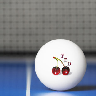 Balle De Ping Pong Boule Cerises Ping Pong