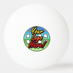 Balle De Ping Pong Boule de ping de logos personnalisée, pas de quant