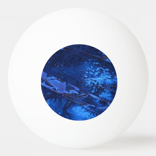 Balle De Ping Pong Boule de ping-pong Abstraite "Deep Water" (Devant)