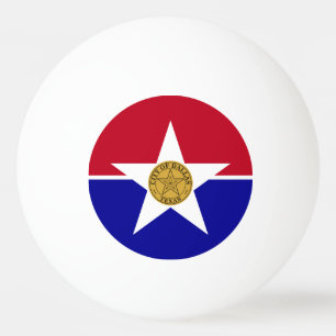 Balle De Ping Pong Boule de ping-pong avec Drapeau de Dallas