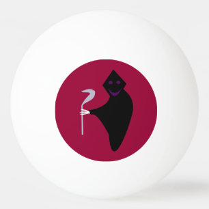 Balle De Ping Pong Boule de ping-pong de Halloween de faucheuse