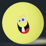 Balle De Ping Pong Boule de ping-pong drôle de visage de dent simple<br><div class="desc">Cette boule de ping-pong a un visage drôle là-dessus avec une dent. Elle est l'un de beaucoup de choix des balles de tennis de table à vendre chez Superkalifragilistic.</div>