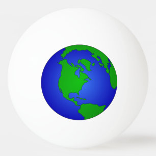 BALLE DE PING PONG BOULE DE PING-PONG - GLOBE DU MONDE