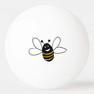 Balle De Ping Pong boule de ping-pong heureuse d'abeille