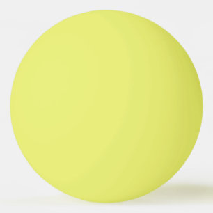 Balle De Ping Pong Boule de ping-pong jaune solide de couleur