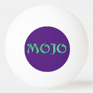 Balle De Ping Pong Boule de ping-pong Mojo vert violet blanc 1 étoile