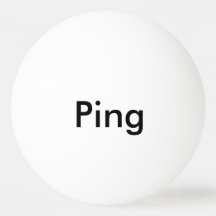 Boule de ping-pong personnalisée