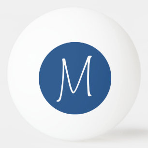 Balle De Ping Pong Boule de ping-pong personnalisée de monogramme