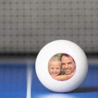 Boule de ping-pong photo personnalisée