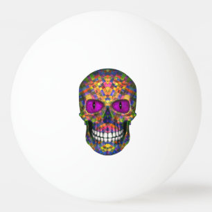 Balle De Ping Pong Boule de ping-pong pourpre de vampires de crâne d