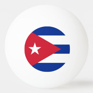 Balle De Ping Pong Boule de ping-pong spéciale avec Drapeau de Cuba