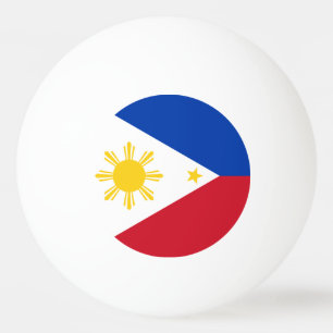 Balle De Ping Pong Boule de ping-pong spéciale avec drapeau des Phili
