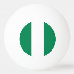 Balle De Ping Pong Boule de ping-pong spéciale avec Drapeau du Nigeri